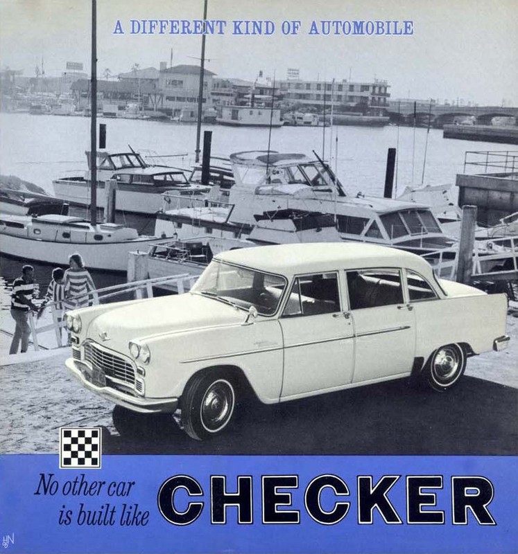 1961 Checker Brochure